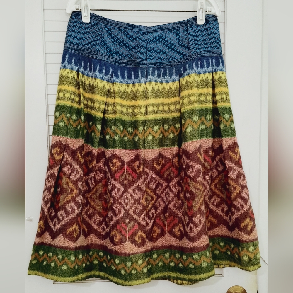 Vintage Plus Size Peruvian Textile Pattern Woven … - image 1